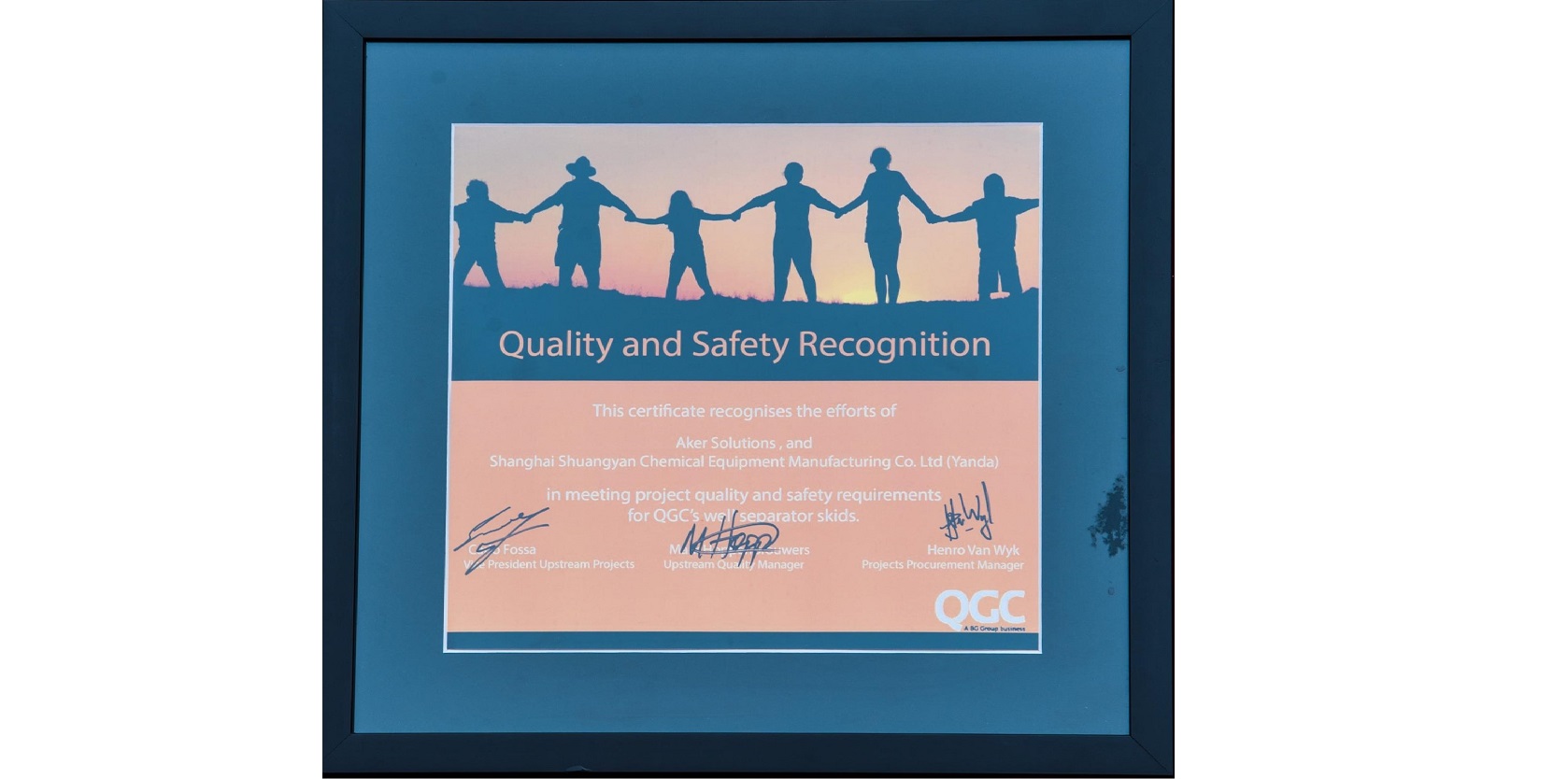 Quality & Safety Recognition