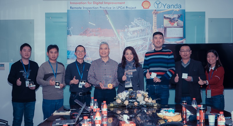 Shell Awards Quality Recognition to Yanda Haimen