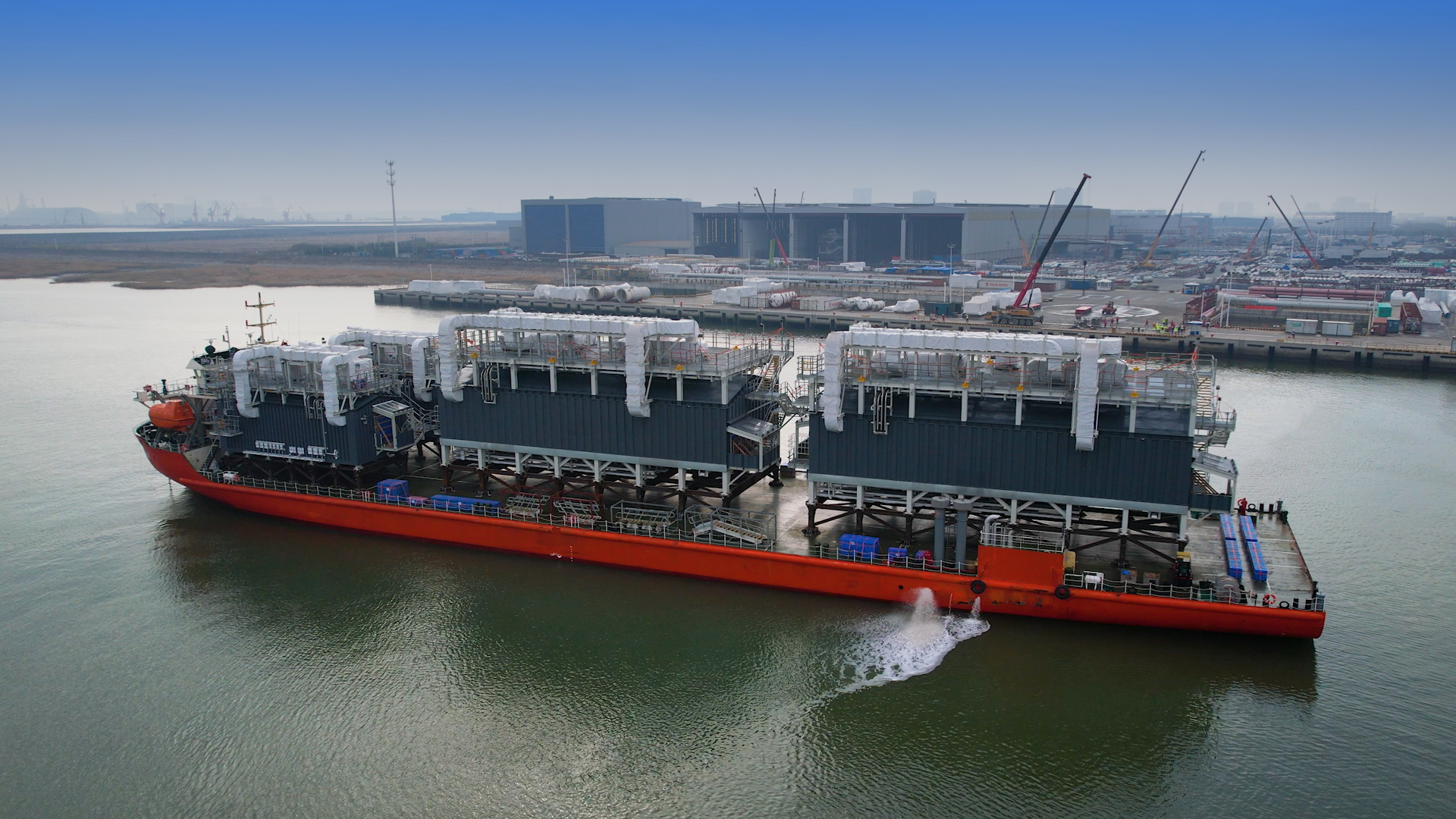 Successful 3rd Shipment of LNG Canada Ehouse Modules